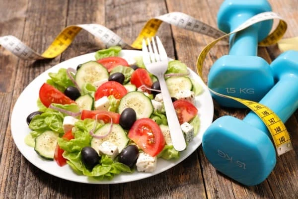 Example of good diet and exercise Horsham