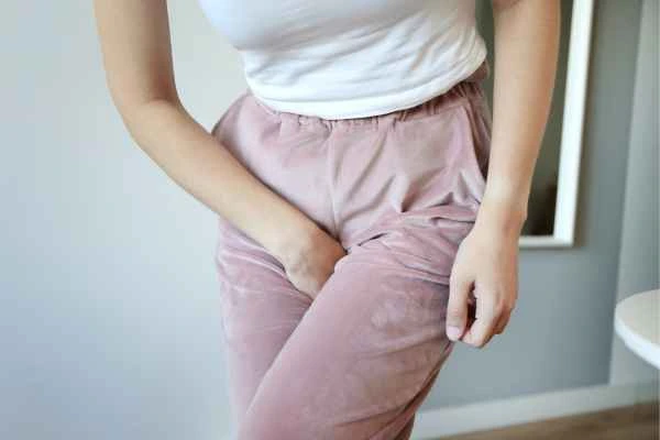 woman struggling with urine incontinence Horsham