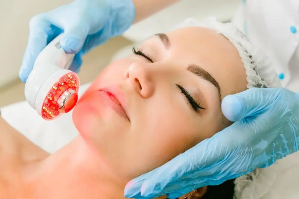 woman having non-surgical Morph8 treatment Horsham